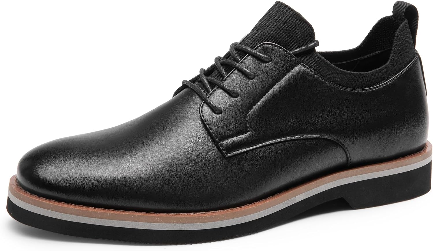 719P15Gv7SL._AC_SL1500_.jpg Men's Lace-Up Comfortable Fashion Dress Shoes - Image 1