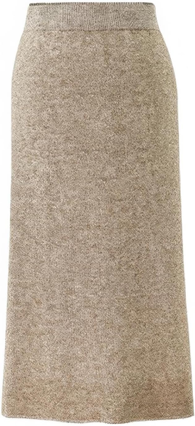 71Z96ayZRBL._AC_SL1400_.jpg Women's Winter Warm High Waist Side Slit Wool Blend Long Skirts Rib Knit Stretchy Bodycon Pencil Skirt - Image 1