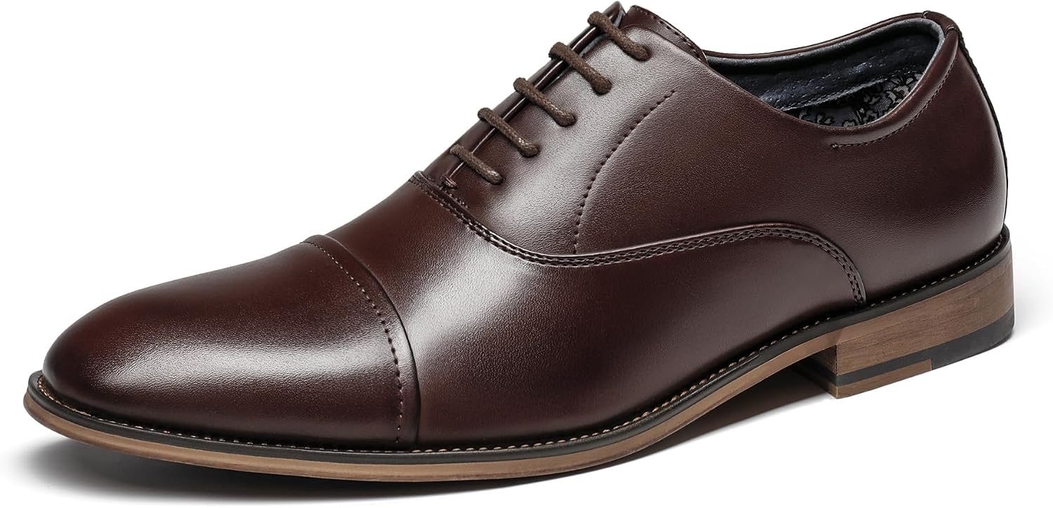 71rz00sdgqL._AC_SL1500_.jpg Men's Oxfords Formal Dress Shoes - Image 1