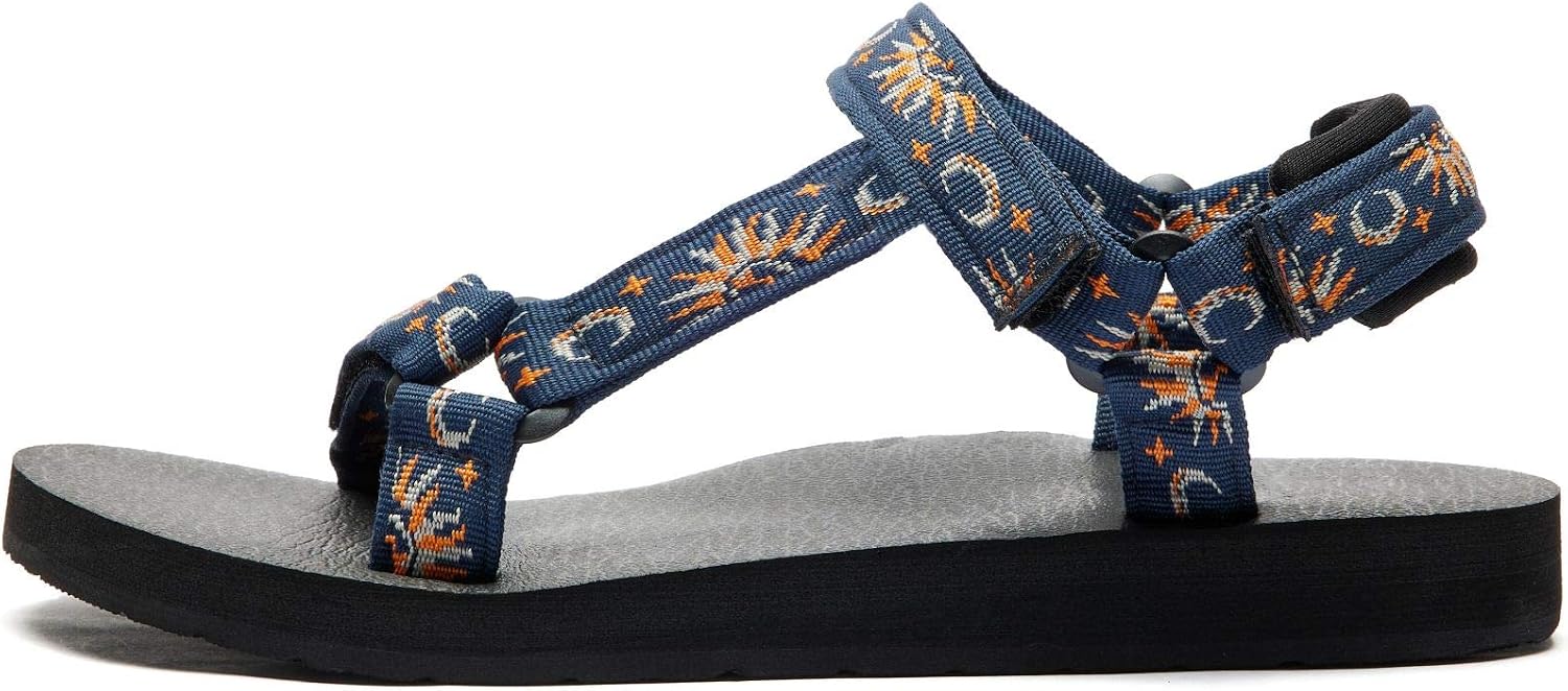 71zvNSqmT9L._AC_SL1500_.jpg Women Original Sandals Comfortable Quick-Drying Casual Sport Sandal Walking Hiking Water Sandals With Arch Support - Image 1
